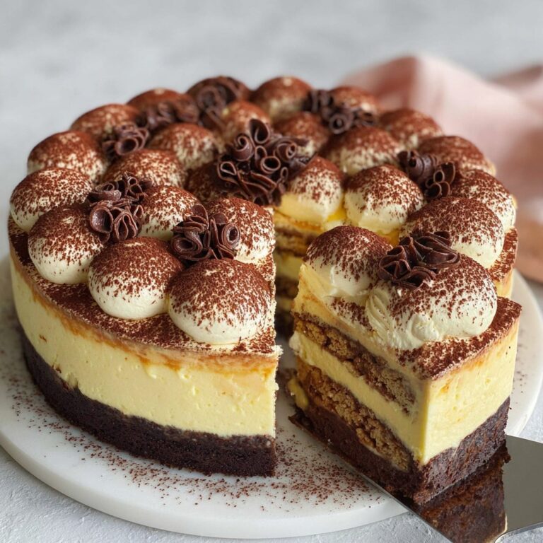 Italian Tiramisu Cheesecake Recipe