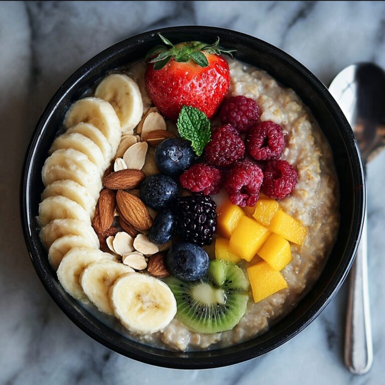 Oatmeal with Fruits and Nuts Recipe