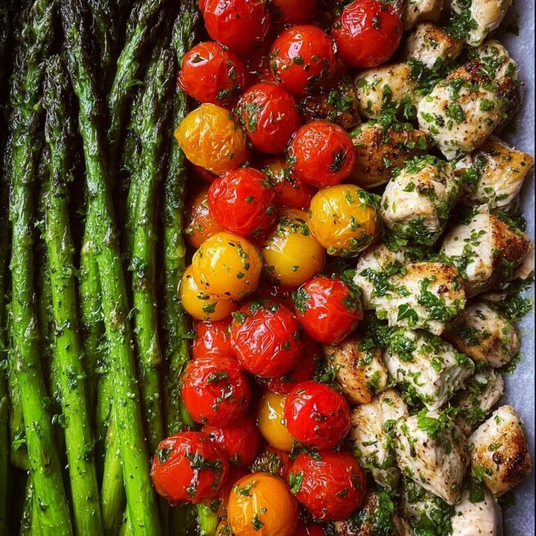 Pesto Chicken Tortellini with Sun-Dried Tomatoes and Asparagus Recipe