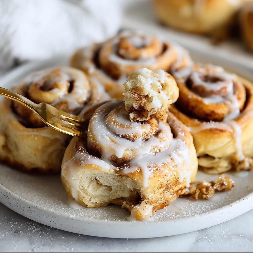 Fat-Free Greek Yogurt Cinnamon Rolls Recipe - Recipe Image