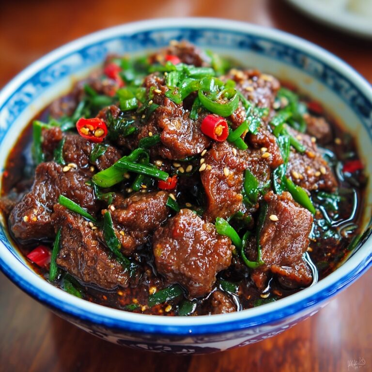Sichuan Boiled Beef Recipe