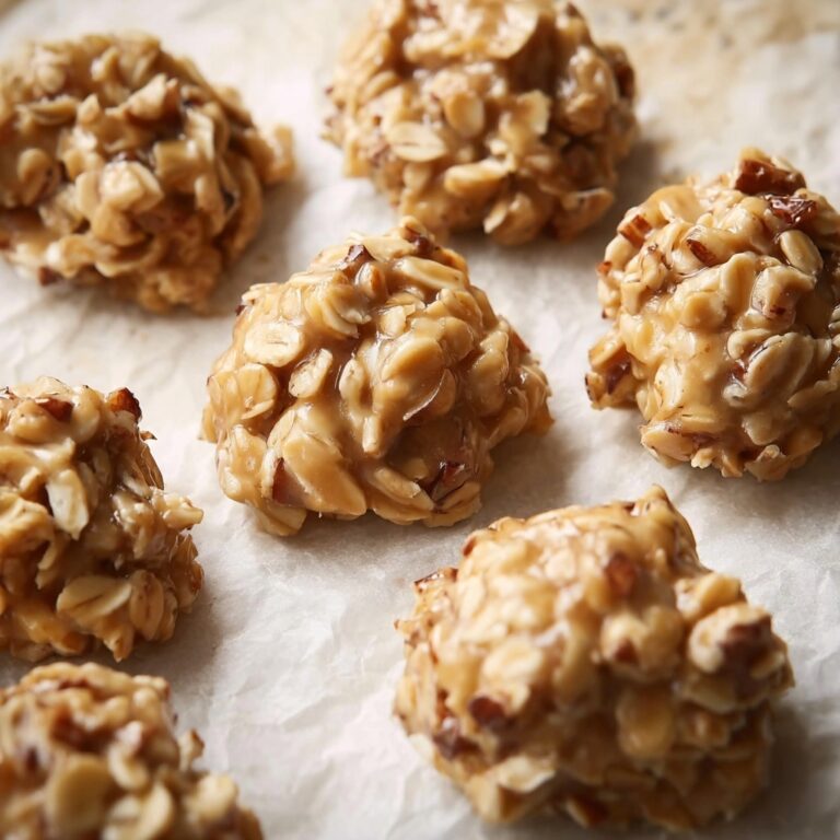 No-Bake Coconut Pecan Praline Cookies Recipe