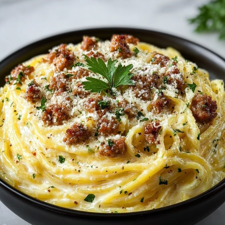 Garlic Butter Beef Linguine Recipe