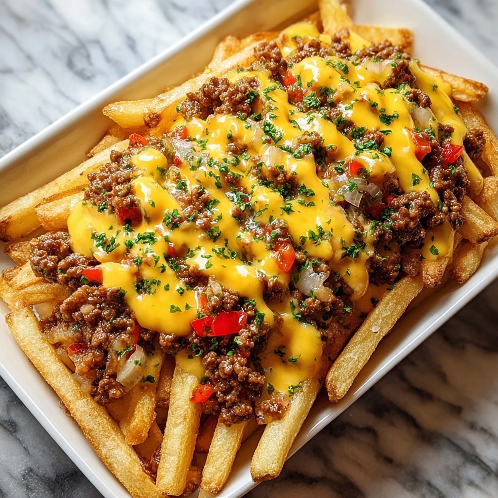 Cheeseburger French Fry Casserole Recipe - Recipe Image