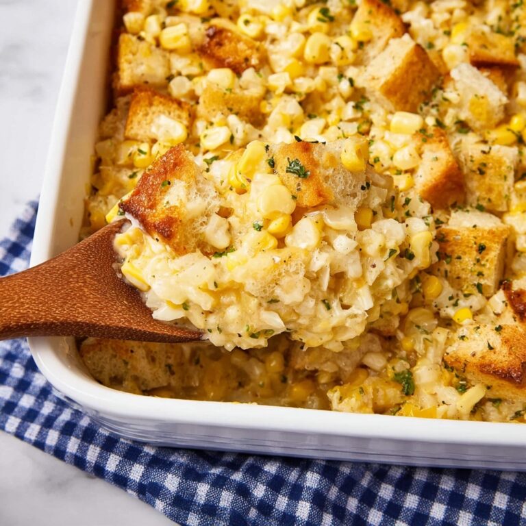 Cheesy Corn Pudding Recipe
