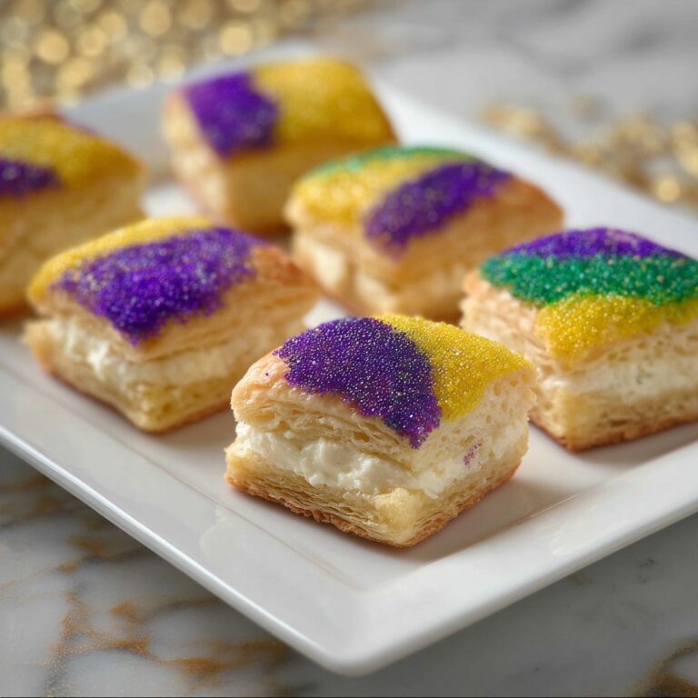 Easy King Cake Bites Recipe