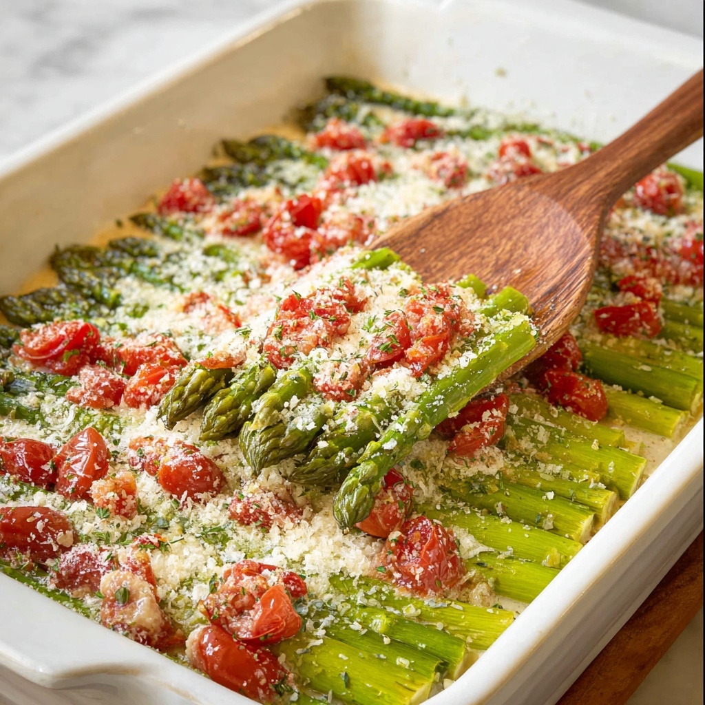 Italian Asparagus Bake Recipe - Recipe Image