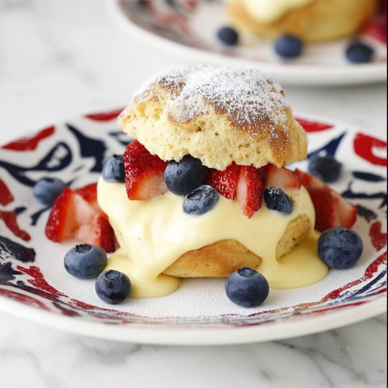 Homemade Cream Puffs with Vanilla Pastry Cream Filling Recipe