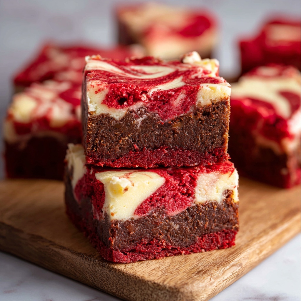 Red Velvet Brownies Recipe - Recipe Image
