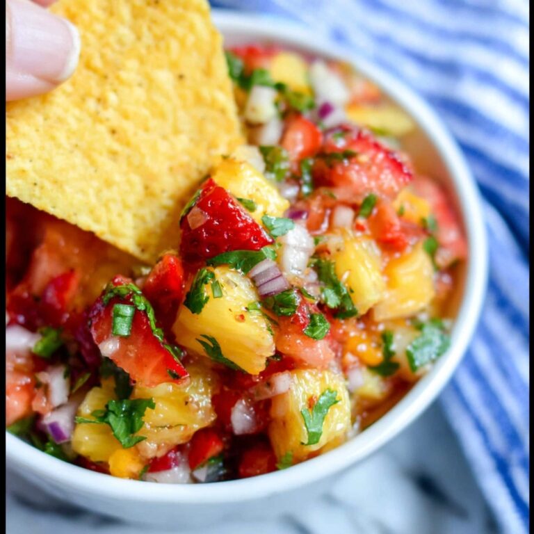 Strawberry Pineapple Salsa Recipe