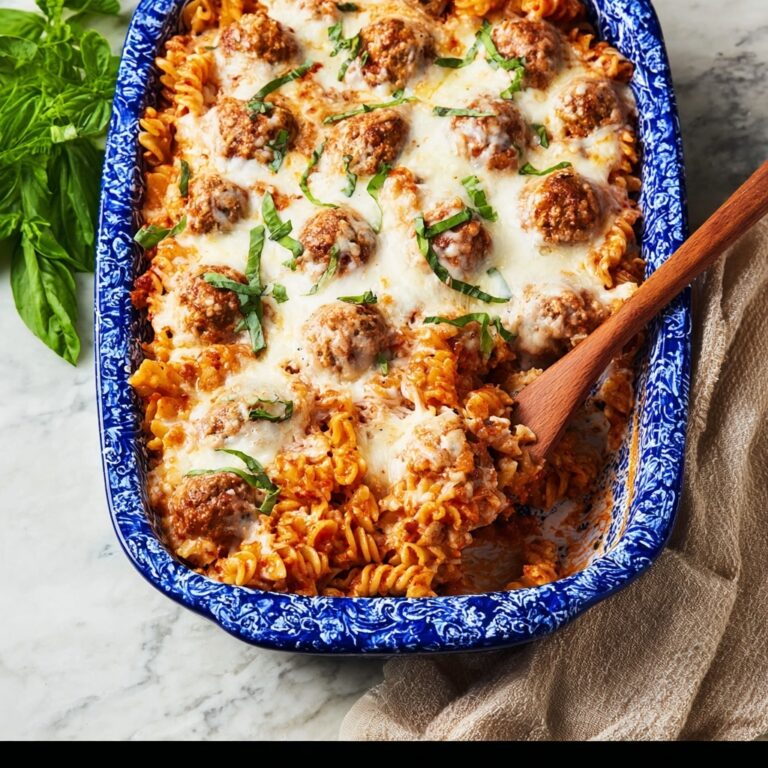 Dump and Bake Meatball Casserole Recipe