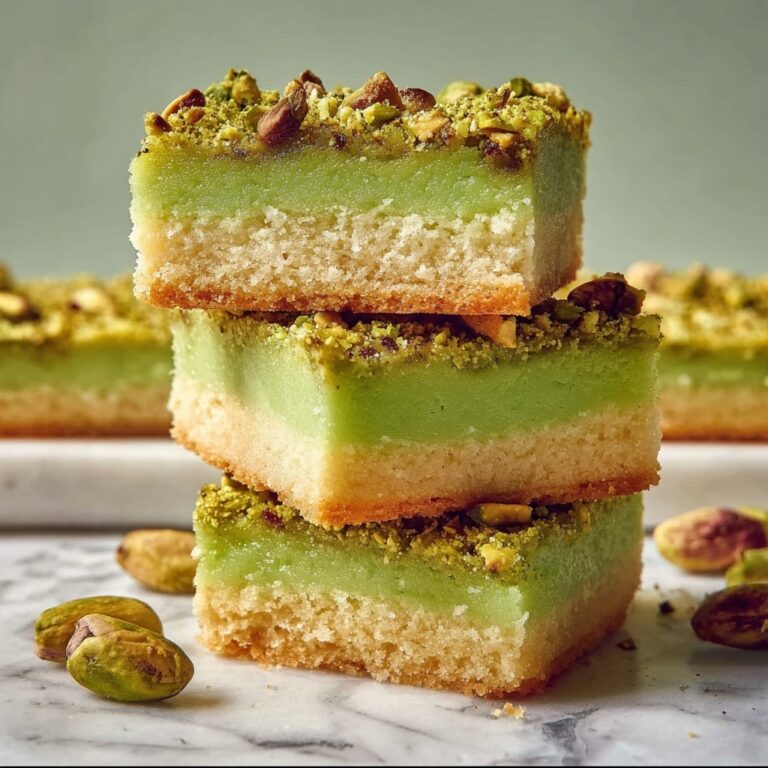 Pistachio Sugar Cookie Squares Recipe