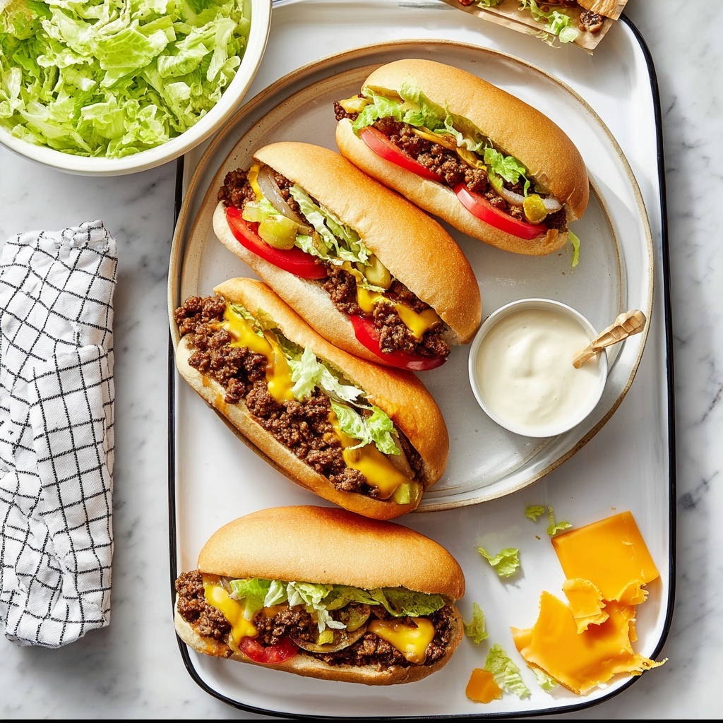 Chopped Cheese Sandwiches Recipe - Recipe Image