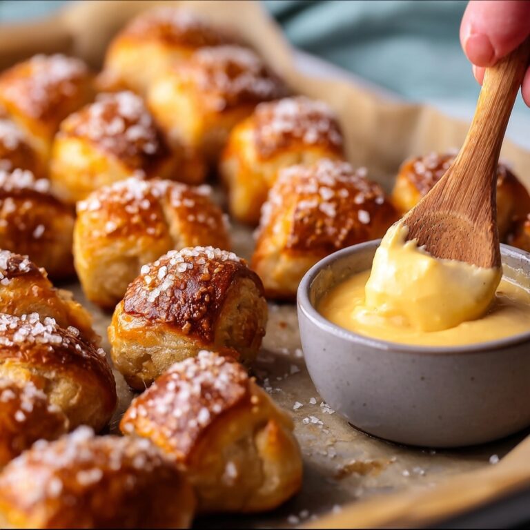 Buttery Soft Pretzel Bites Recipe