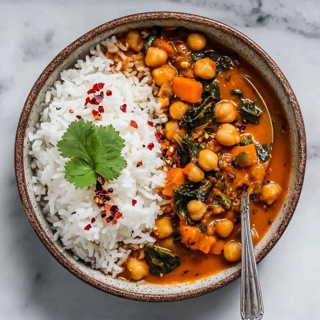 Sweet Potato and Chickpea Curry Recipe - Recipe Image