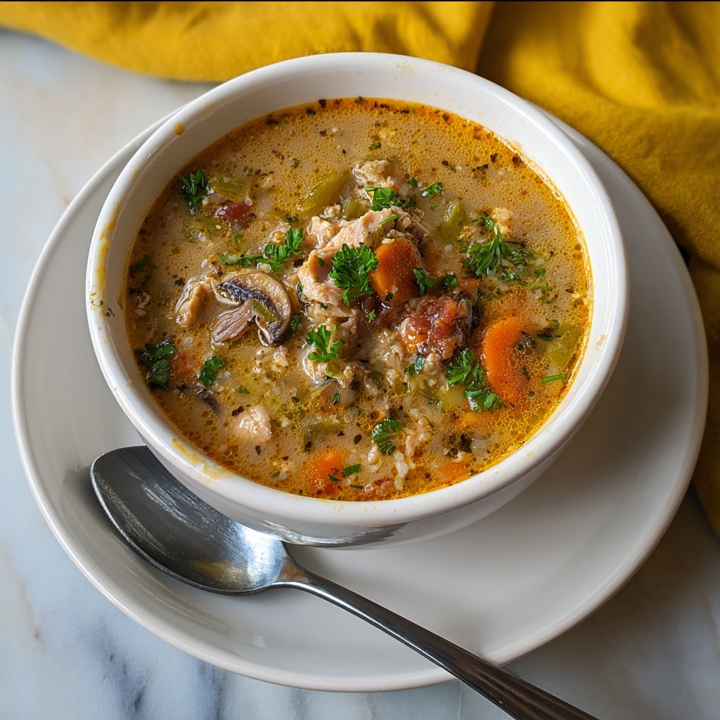 Creamy Sausage and Kale Crock Pot Soup Recipe - Recipe Image