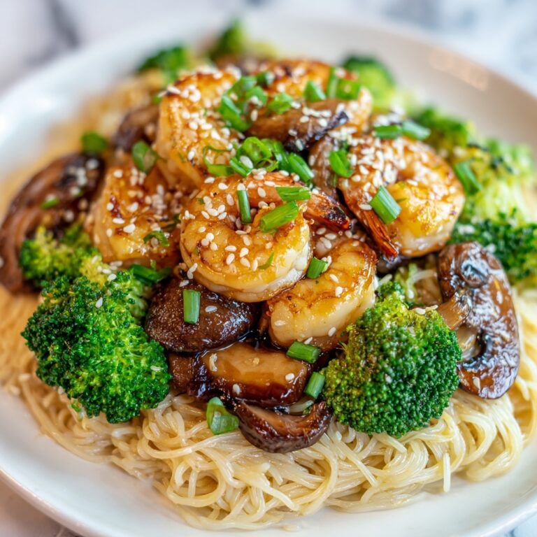 Shrimp with Broccoli in Garlic Sauce Recipe