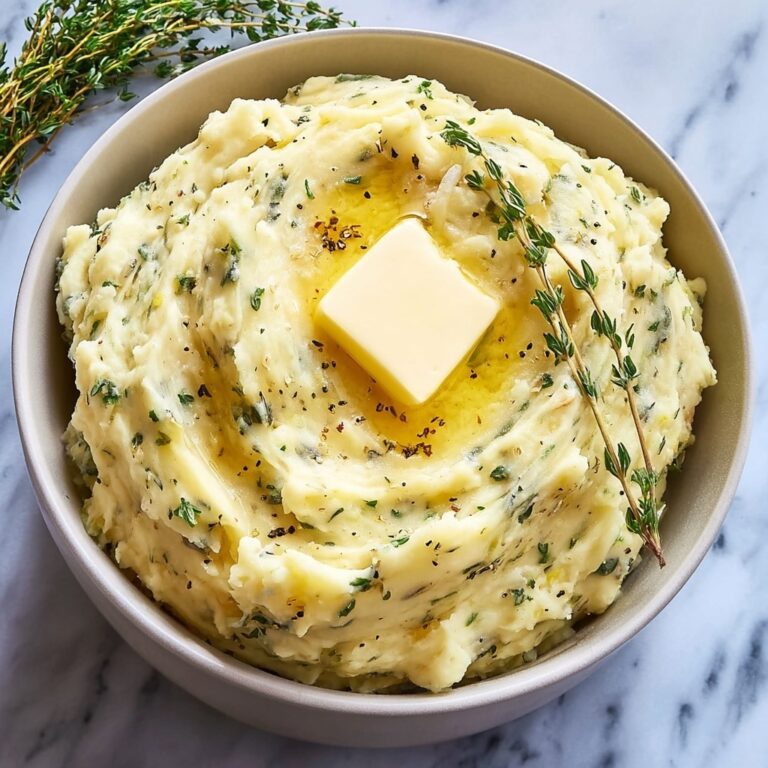 Crockpot Mashed Potatoes with Fresh Herbs and Cream Cheese Recipe