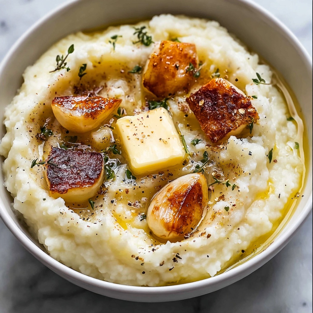 Roasted Garlic Mashed Potatoes Recipe - Recipe Image