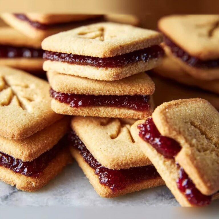 Peanut Butter and Jelly Sandwich Cookies Recipe