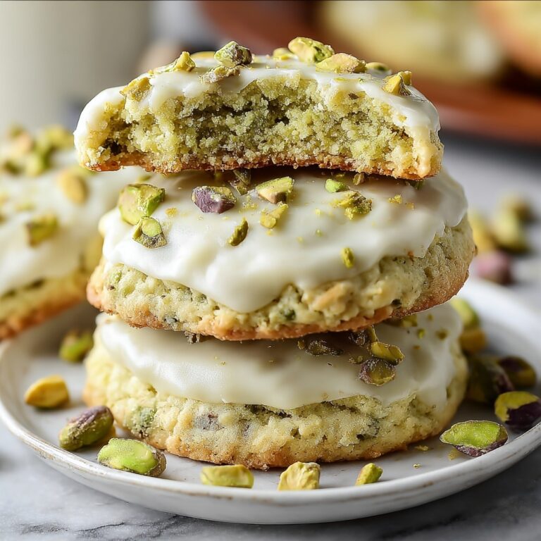 Creamy Pistachio White Chocolate Cookies – Easy Dessert Recipe