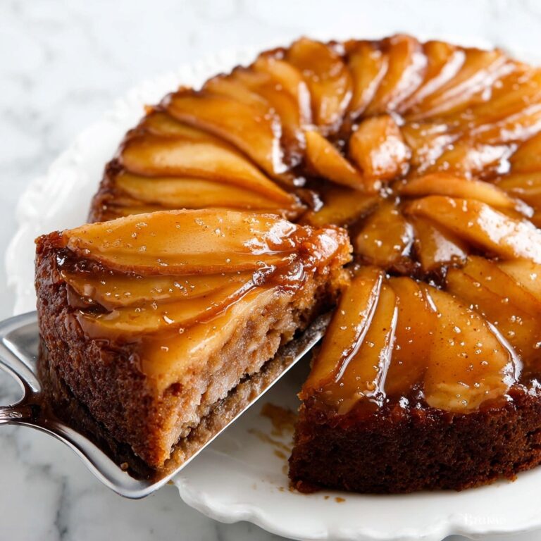 Caramel Apple Upside Down Cake Recipe