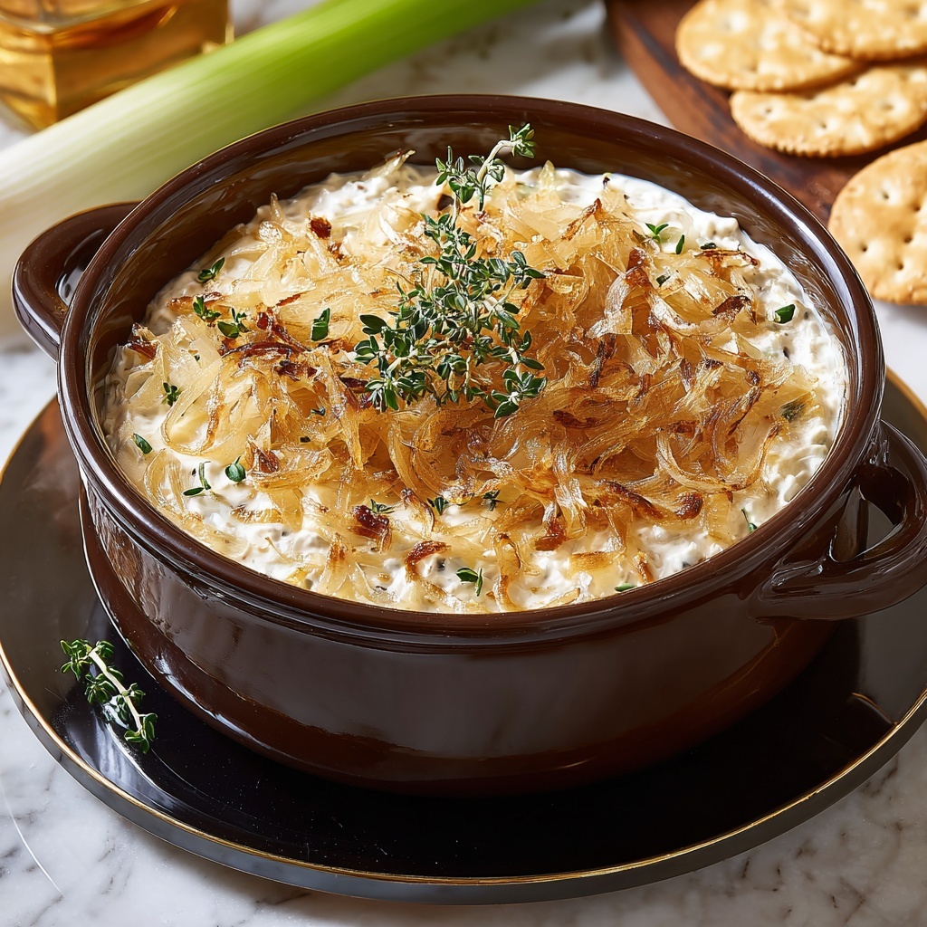 Creamy French Onion Dip Recipe - Recipe Image
