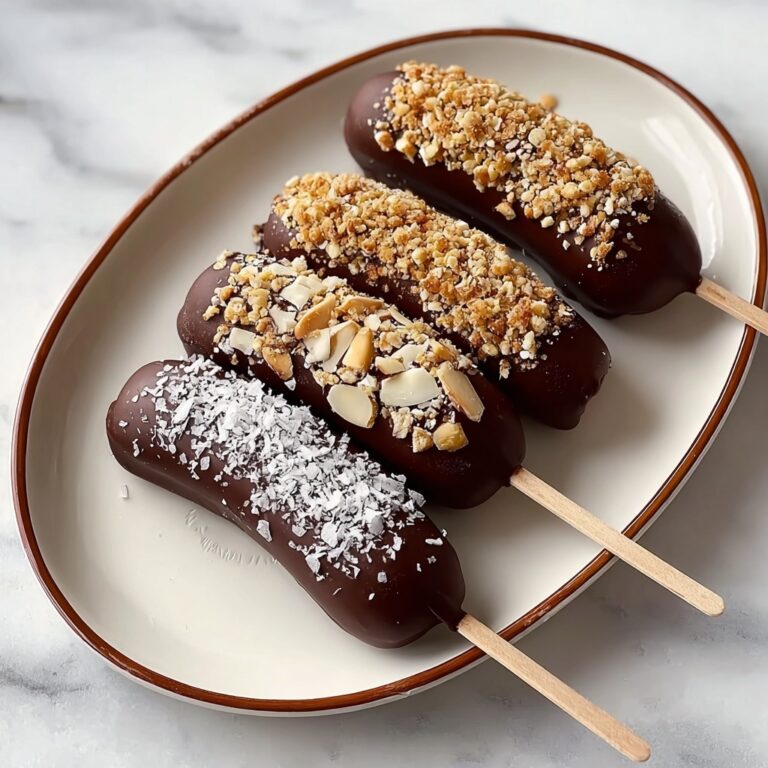 Chocolate Covered Banana Pops Recipe