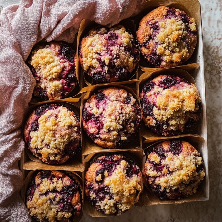 Blackberry Cinnamon Swirl Oatmeal Muffins Recipe