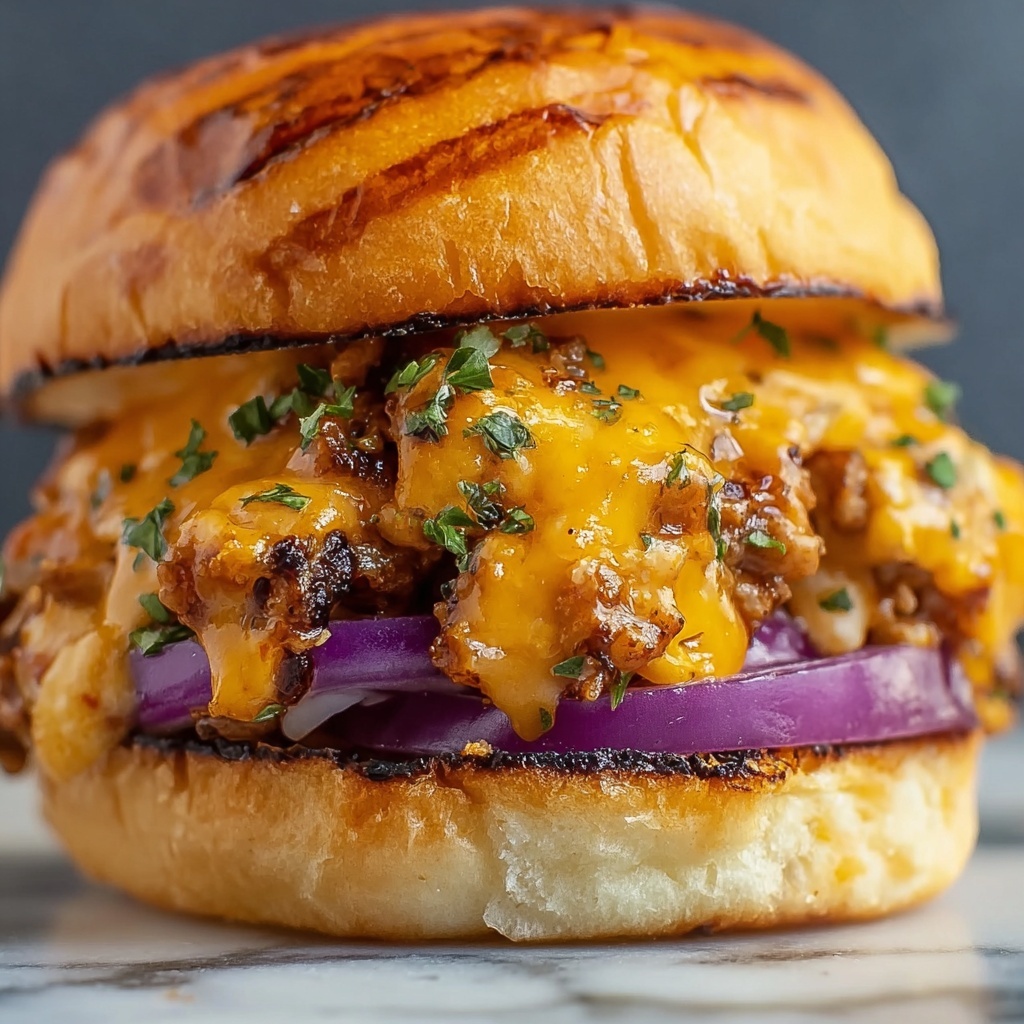 Delicious Cajun Chicken Sloppy Joes Recipe - Recipe Image