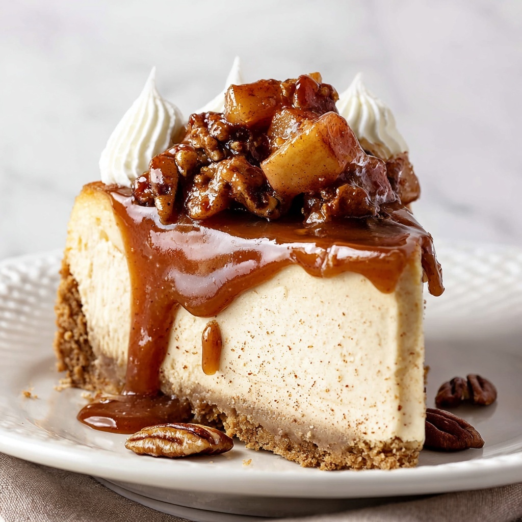 Caramel Apple Cheesecake Recipe - Recipe Image