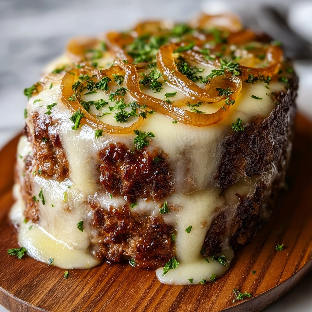 French Onion Meatloaf Recipe - Recipe Image