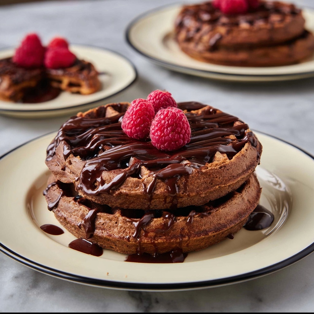 Chocolate Chaffle Recipe - Recipe Image