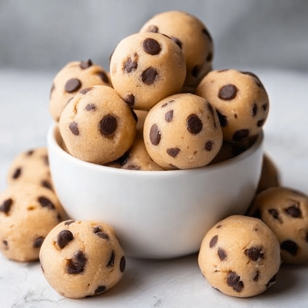 Chocolate Chip Cookie Dough Balls Recipe - Recipe Image