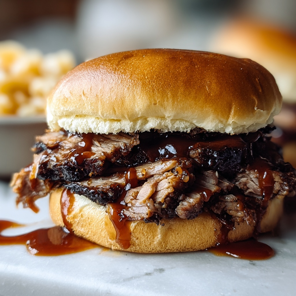 BBQ Brisket Sandwich Recipe - Recipe Image