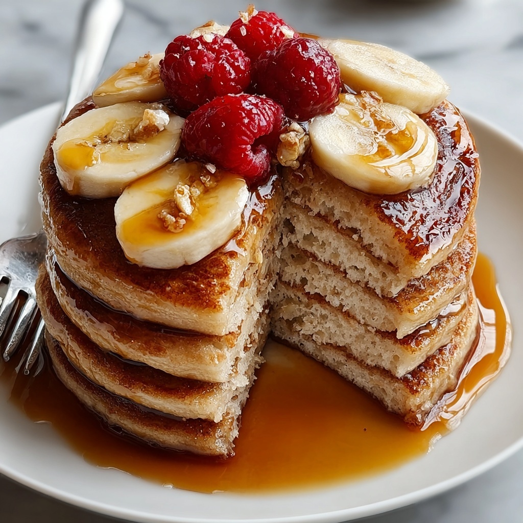 Fitness Protein Pancakes with Banana Recipe - Recipe Image