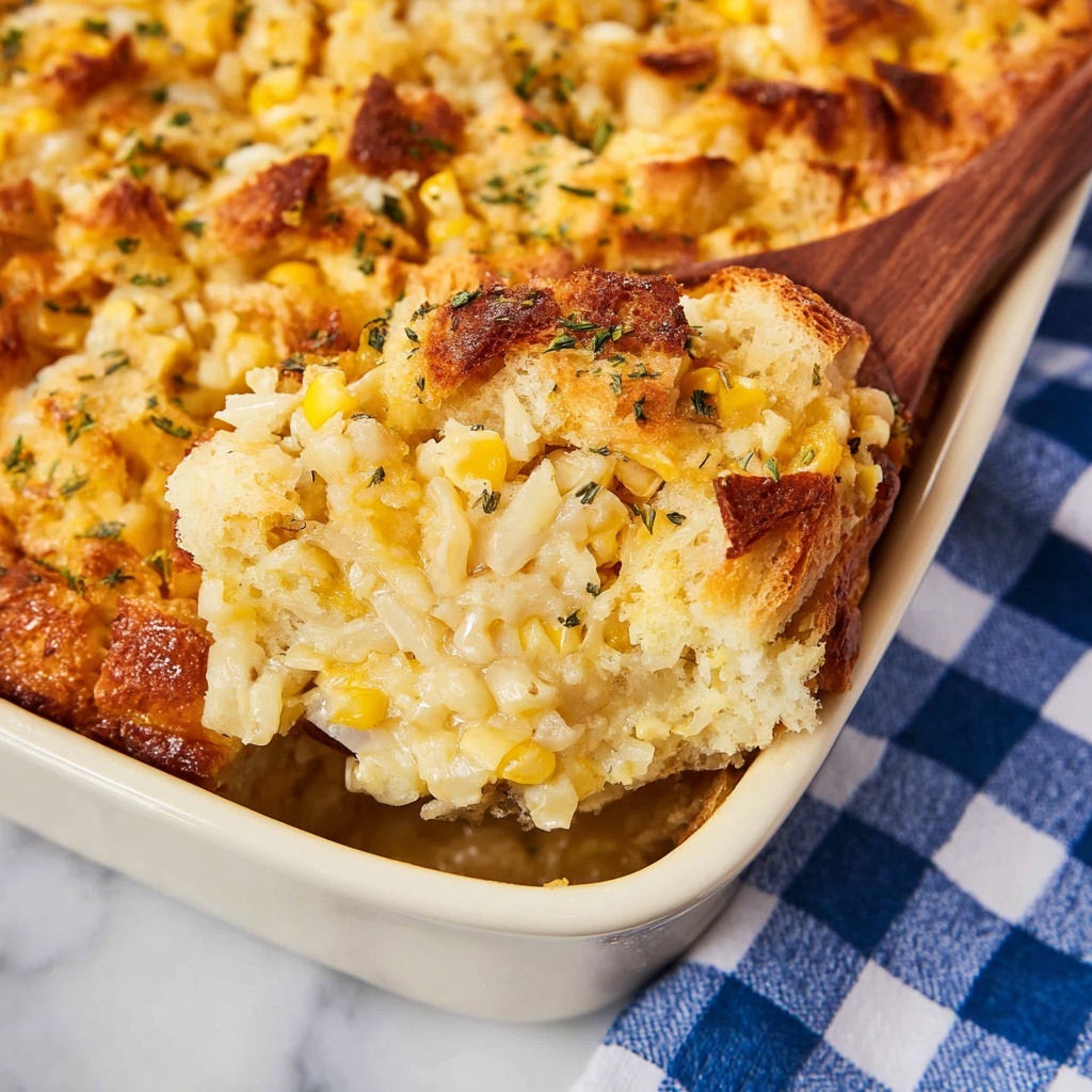 Cheesy Corn Pudding Recipe - Recipe Image