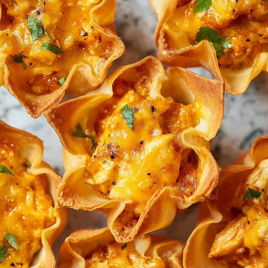 Chili Cheese Chicken Wontons Recipe - Recipe Image