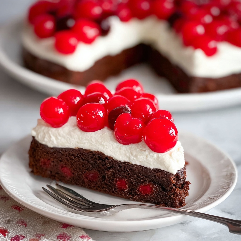 Chocolate Cherry Torte Recipe - Recipe Image
