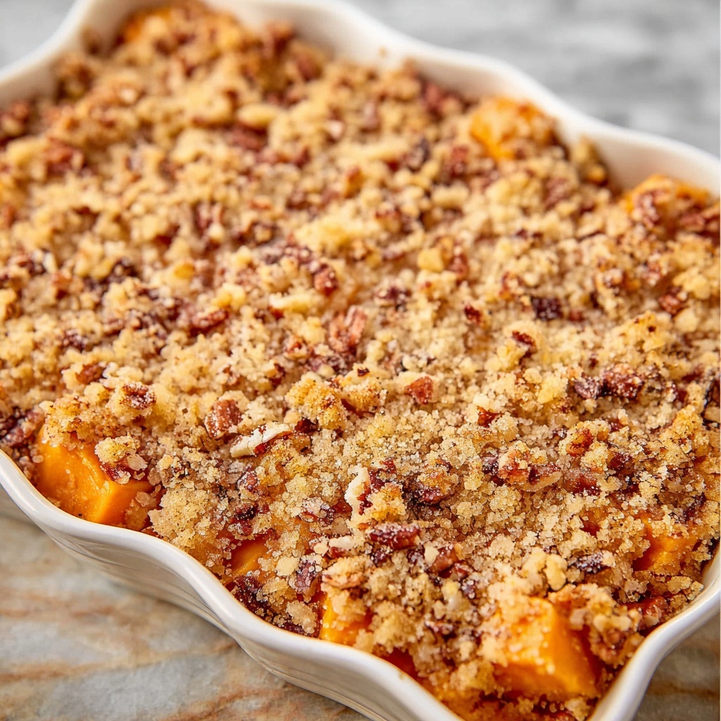 Cranberry Pecan Sweet Potato Casserole Recipe - Recipe Image