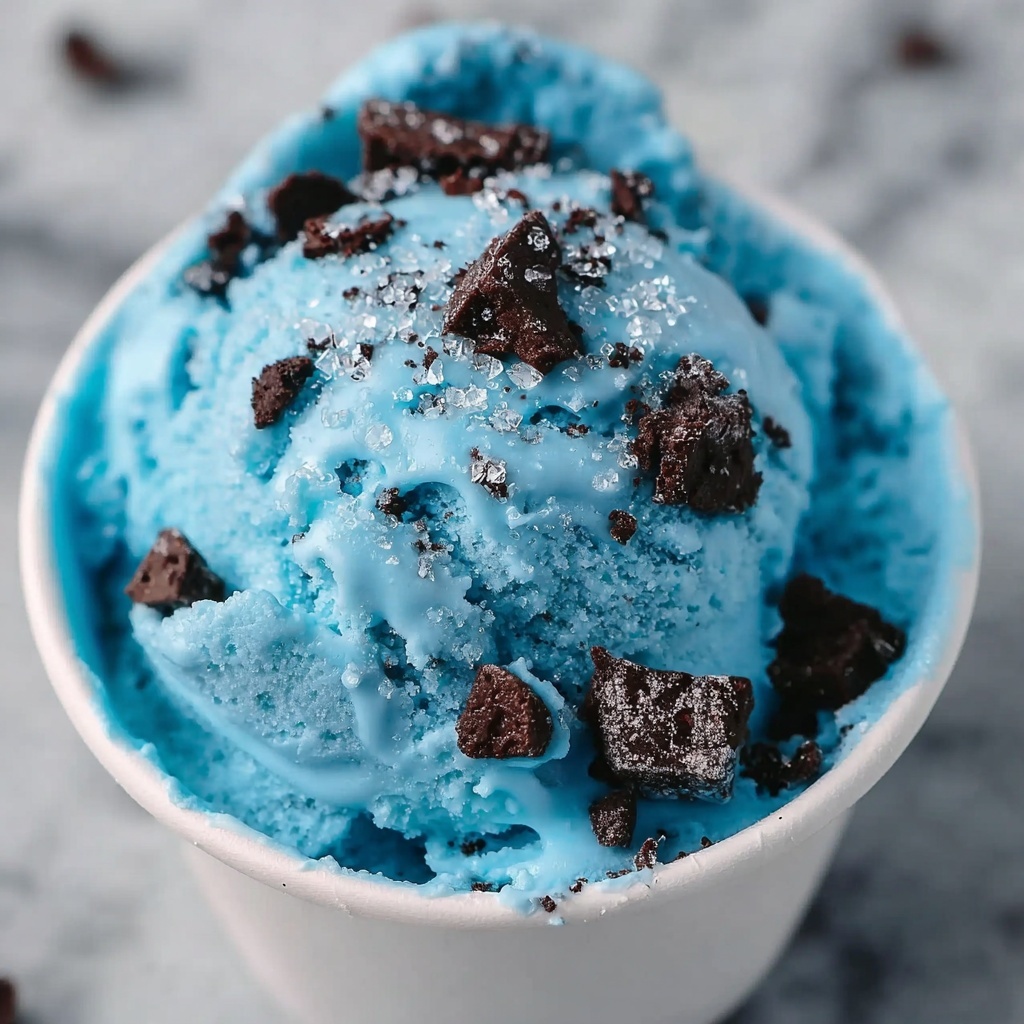 Cookie Monster Edible Cookie Dough Recipe - Recipe Image