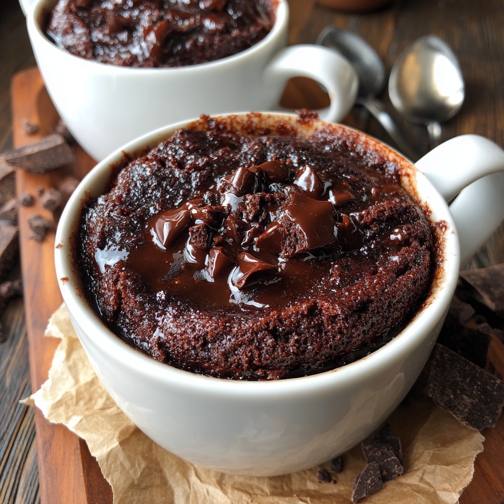 Brownie in a Mug Recipe - Recipe Image