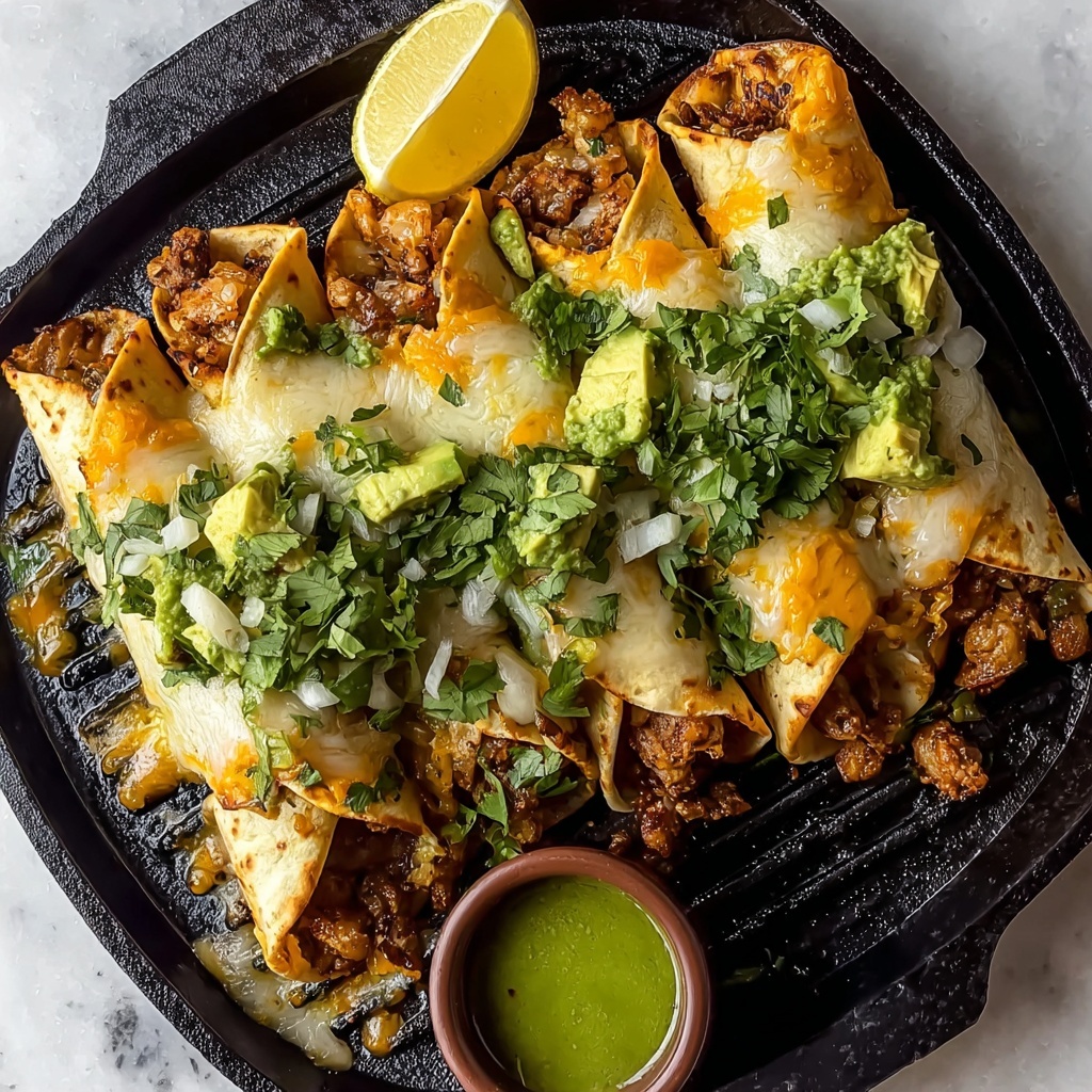 Crispy Rolled Chipotle Beef Tacos Recipe - Recipe Image