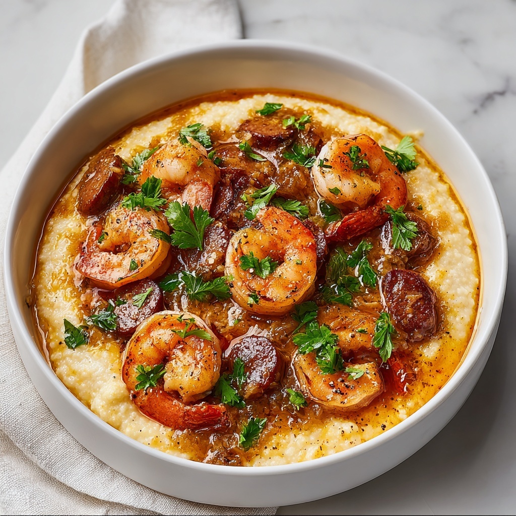 Lowcountry Shrimp and Grits Recipe - Recipe Image
