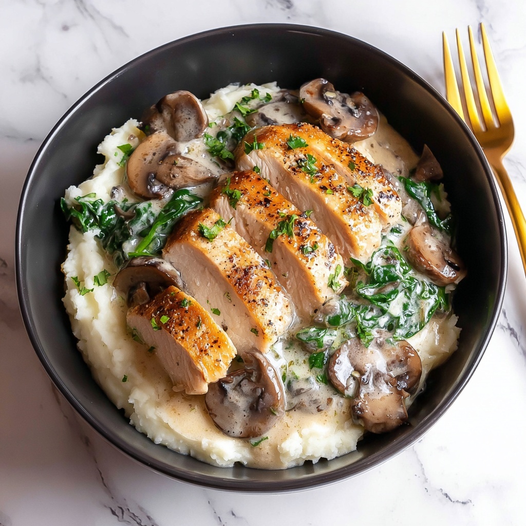 Creamy Chicken Florentine Skillet Recipe - Recipe Image