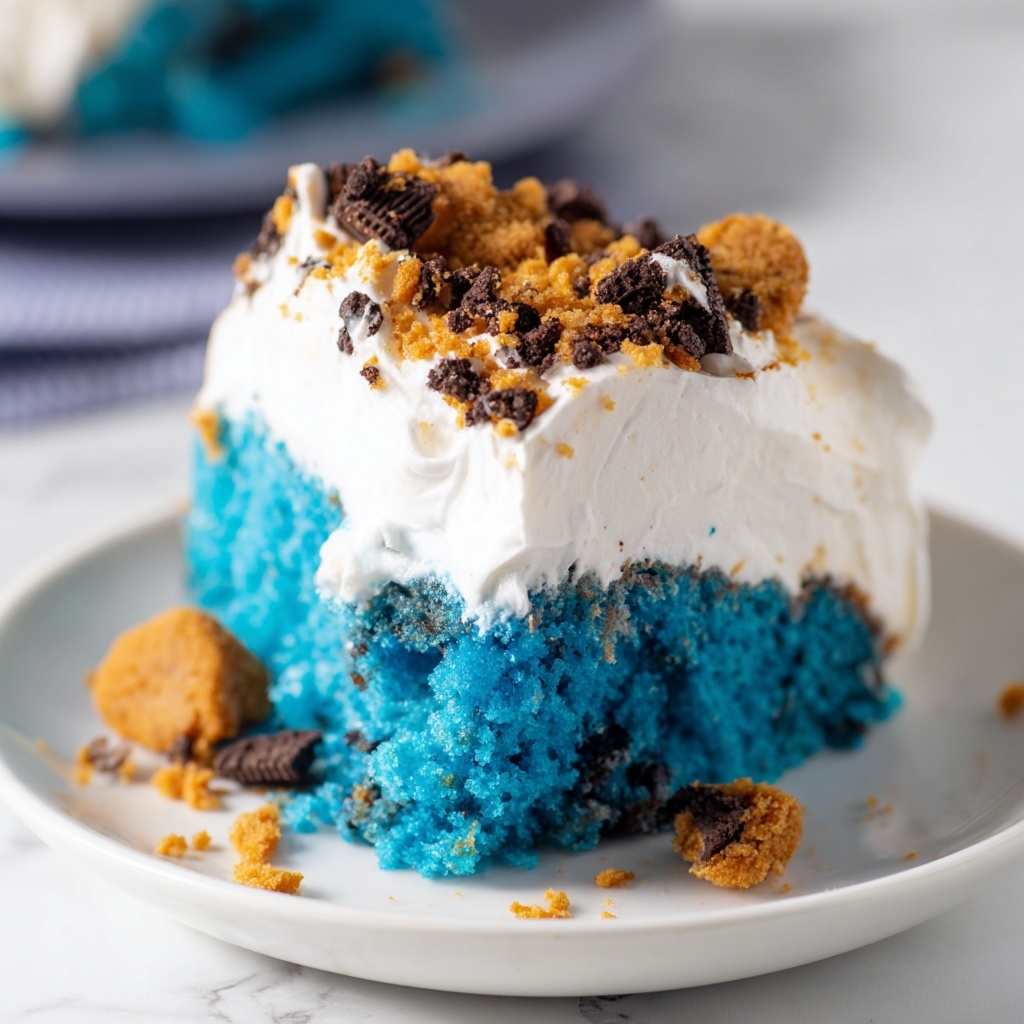 Cookie Monster Cinnamon Roll Recipe - Recipe Image