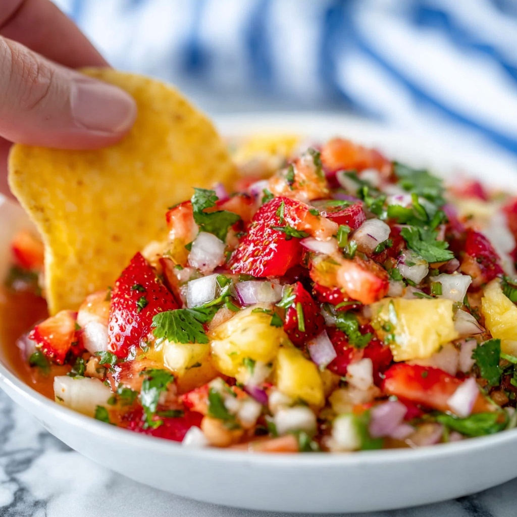 Strawberry Pineapple Salsa Recipe - Recipe Image