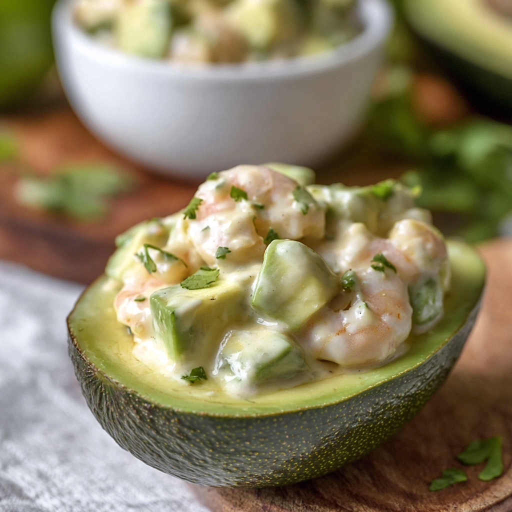 Easy Shrimp Stuffed Avocado Recipe - Recipe Image