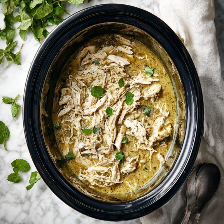 Crockpot Salsa Verde Chicken Recipe