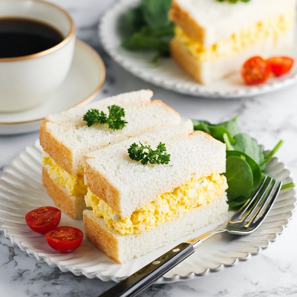 Japanese Egg Sandwich (Tamago Sando) Recipe - Recipe Image